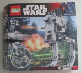 Lego Star Wars 7657 - AT-ST ~ 30th Anniversary BOX ONLY