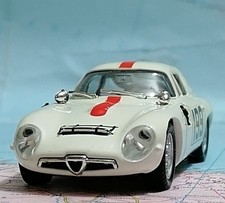 Alfa Romeo Giulia Tz1 1600 Tubular Zagato Autodelta Diecast 143 Italy 1990s