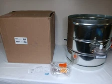 EWC EBD-18 / EBD18 18" Round Electronic Bypass Damper *Read Description*
