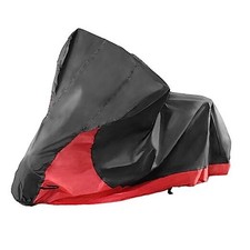 2 in 1 Motorcycle Cover Waterproof Covers Rain Dust Protector for Harley
