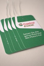 Castrol Ölzettel Ölwechselzettel Ölwechsel...