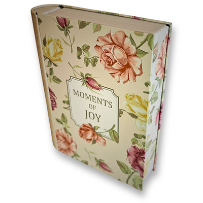 Buchdose Moments of Joy Minidose Scharnierdeckel Schmuckaufbewahrung BPA-Frei