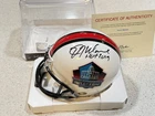 Kevin Mawae Signed Helmet Riddell Hall of Fame Mini Helmet NY Jets COA Retired