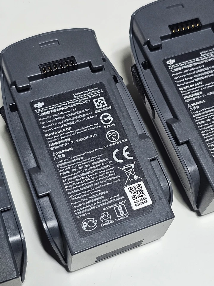 DJi Spark Véritable Batterie Lithium Ion Polymère 3s MB1-1480MaH 11,4V Non Testé - Photo 3/4