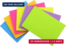 Early Buy Sticky Notes 6 Bright Color 6 Pads Self-Stick Notes 4 in x 6 in, 45 Sh