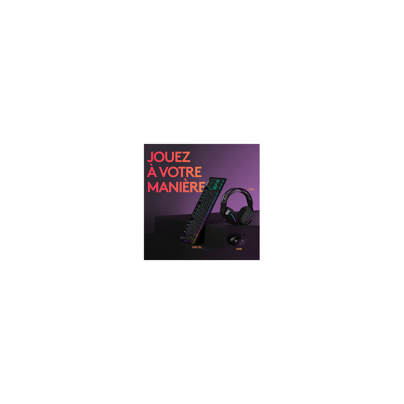 Souris Logitech G305 optique sans fil legere pour pc portable gamer - 4