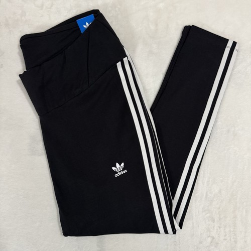 NEW Adidas Originals Cotton 3 Stripes Tights Size 3XL Mid Rise Tight Fit Jersey - Picture 15 of 15