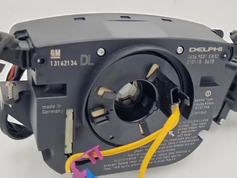 15984 Lenkstockschalter Zündschloss Schlüssel 13162134 Opel Signum Vectra C 💯💯 - Bild 4 von 4