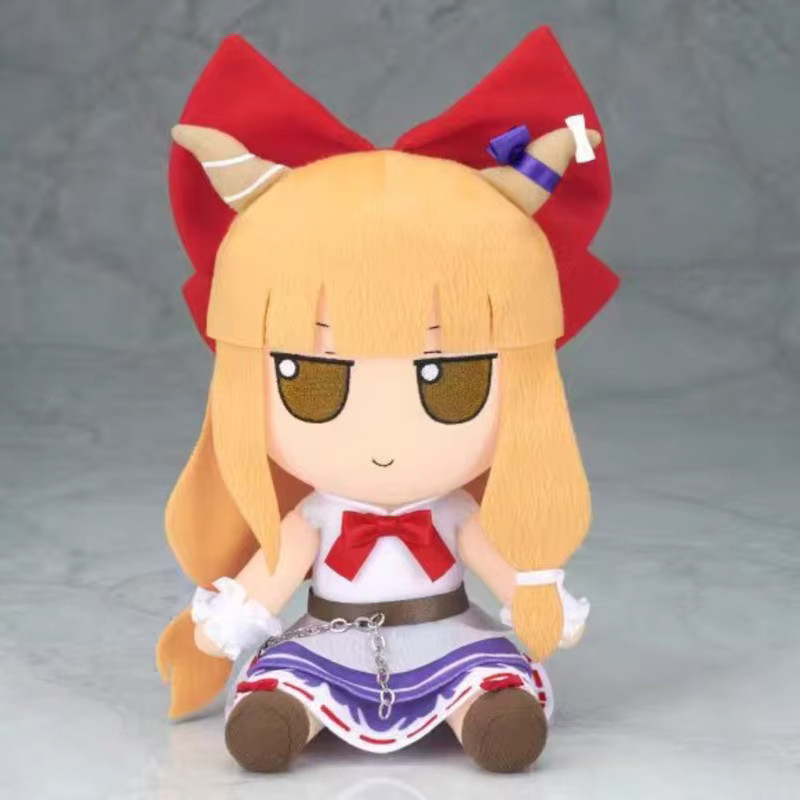 Touhou Project Ibuki Suika Fumo Plush Doll Dress Up Toy Plushies Gift 20cm