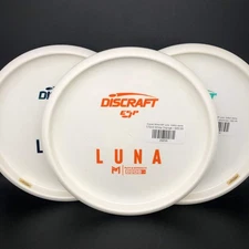 Discraft White ESP Luna - bottom stamp