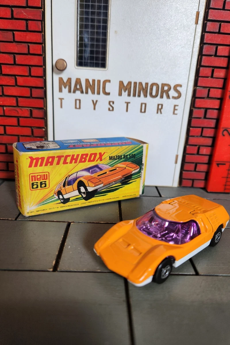 Vintage Matchbox No. 66 Mazda RX 500 1971