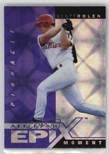 1998 Pinnacle Plus All-Star Epix Moment Purple Scott Rolen #E11 HOF hr9