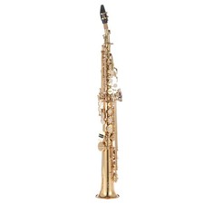 Professional Soprano Saxophone Red Woodwind Instrument For Musicians CWVN