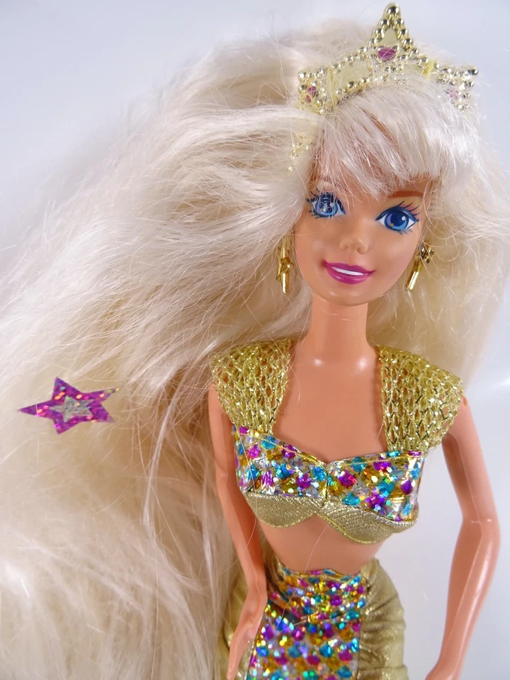 Vintage Barbiepuppe Jewel Hair Mermaid Meerjungfrau Mattel 1995 selten (19256) - Bild 2 von 4