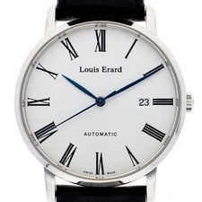 Louis Erard Excellence 3 Hands Date Silver Dial Automatic Stainless Steel