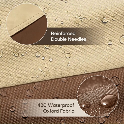 Outdoor Zero Gravity Folding Chair Cover 420D Waterproof Folding Lawn Lounger... - Picture 4 of 7