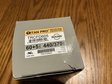 Titan Pro Trcfd605 Motor Dual Run Capacitor 60/5 Mfd 60  5 370-440V a/c hvac