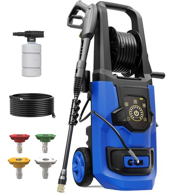 #ad Pressure Washer 5000PSI 3.2GPM Adjustable Touch Screen with 55FT Total Lengt... $190.77