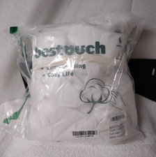 Bestouch BT-WHITE-FULL Full Off White Duvet Cover Set