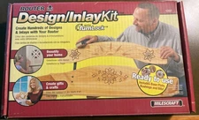 Milescraft 1207 Design/Inlay Kit - Router Template Jig - Open Box - NEVER USED