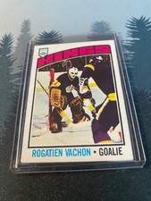 1976-77 Topps - Rogie Vachon #40 - FREE SHIPPING