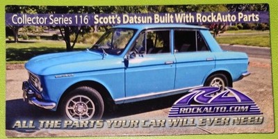 Rock Auto Parts Collector Series Magnet #116 Scott's Datsun