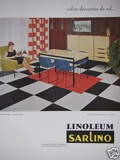 PUBLICITÉ 1958 SARLINO