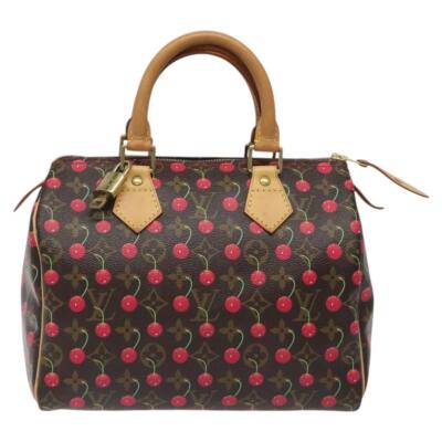 LOUIS VUITTON Monogram Cherry Speedy 25 Hand Bag M95009 LV