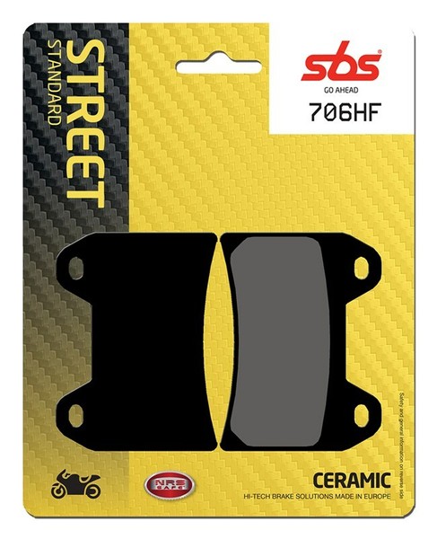 SBS 706HF BremsbelÄGe Vorn Ducati Monster 750 2000-2001-image