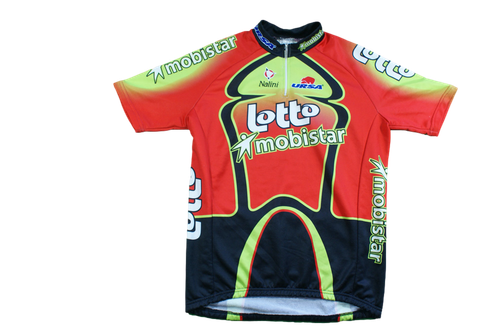 Maillot Cyclisme Vintage Nalini Crédit Agricole – Look Manches Courtes Taille S