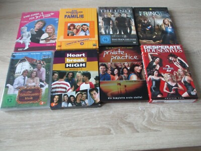  65 DVD Serien Sammlung The Unit Schwarzwaldklinik Heartbreak High Fringe ....