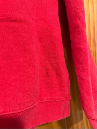 Vintage Rainforest Cafe Kids Embroidered Red Crewneck Animal Sweater Size 10 - Picture 4 of 5