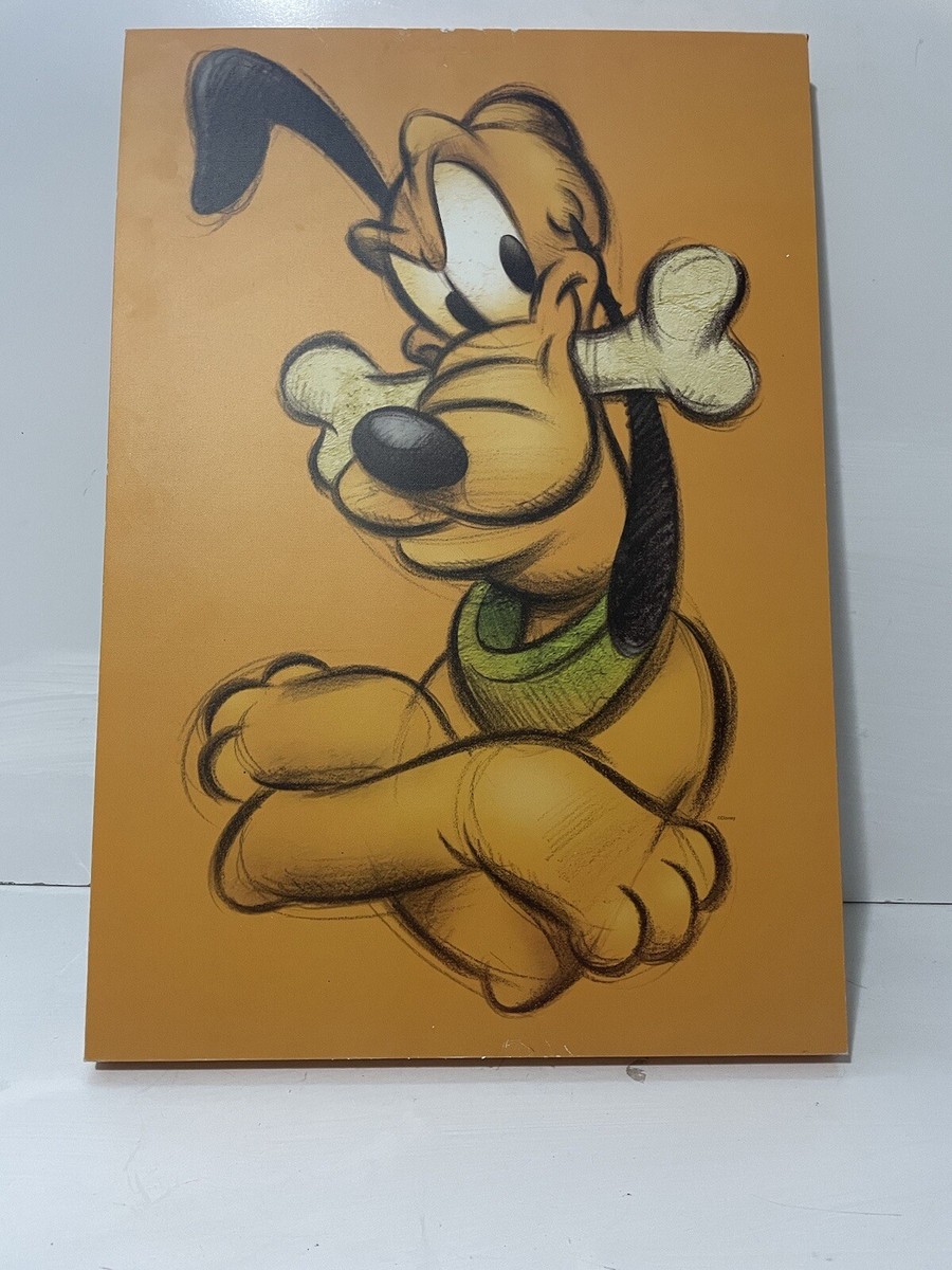 Disney Frame Canvas Pluto Art 16X23 - Home | Color: Orange | eBay