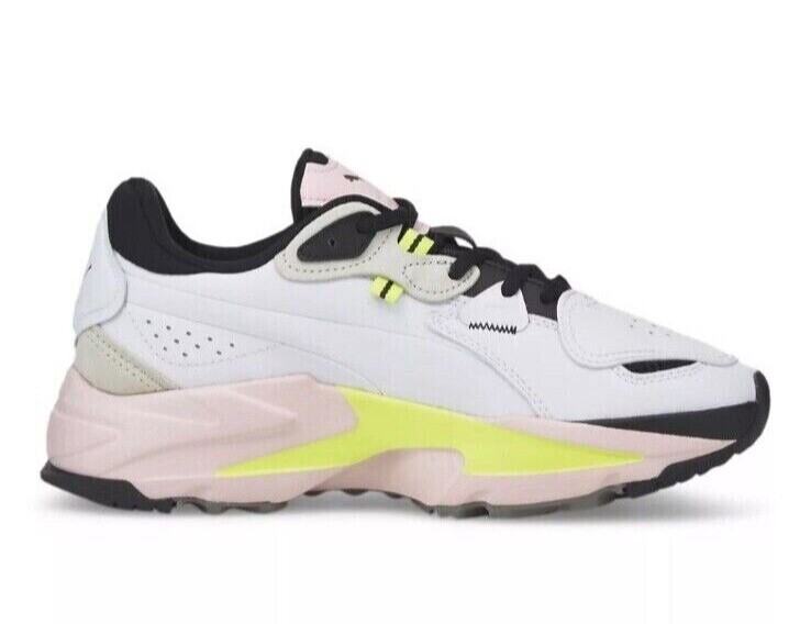 みんと@ NWB PUMA Orkid Platform White-Chalk Pink Women's Sneakers