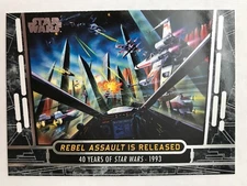 2017 Topps Star Wars 40th Anniversary #77 Rebel Assault is Released