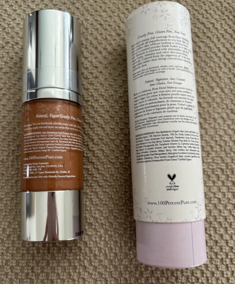 100% Pure Fruit Pigmented Healthy Foundation - COLOR Toffee 1 fl oz/ 30ml  - Image 3 of 3