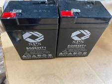 SPS Brand 6V 4.5 Ah UPS Replacement Battery for Portalac PE6V4WS 2 Pack
