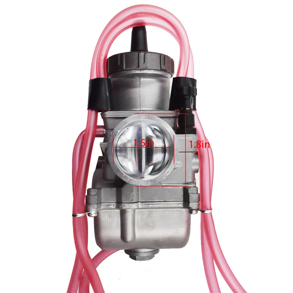 Carburador PWK de 38 mm para Kawasaki KDX200 1983-2000 2001-2006 38 mm carburador Foto 2 de 4