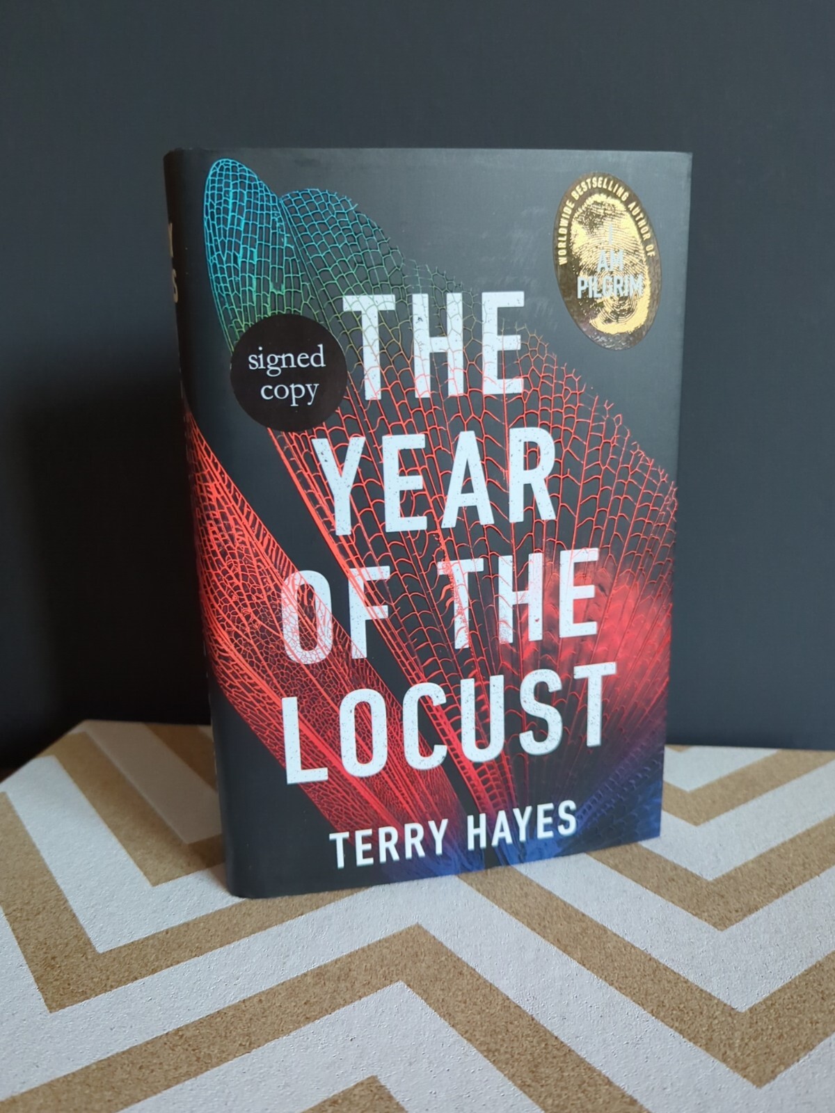 SIGNED Terry Hayes The Year of the Locust: 1st Edition Hardback NEW Pilgrim