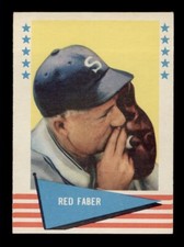 1961 FLEER BASEBALL GREATS #24 RED FABER