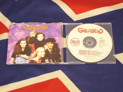 GIRLFRIEND - without you  4 trk MAXI CD 1992
