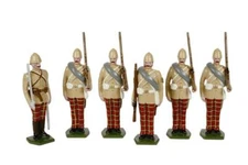 COJF-3207A - 72nd Highlanders, Afghanistan 1879 (Set 53) 6 Figures - Tradition