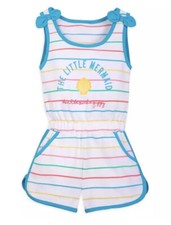 GIRLS SIZE 4 OR 5/6 DISNEY STORE THE LITTLE MERMAID SWIMSUIT COVER-UP NWT