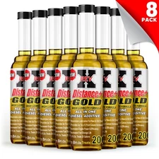 REV X Distance+ Gold Diesel Fuel Treatment - 8 fl. oz. (8 Pack)