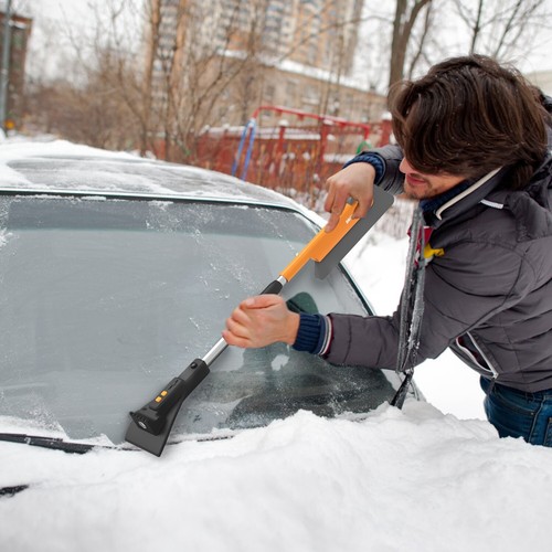 Car Snow Removal Shovel Tool with Lights Car Windshield Ice Scraper Snow Brush - Picture 11 of 14