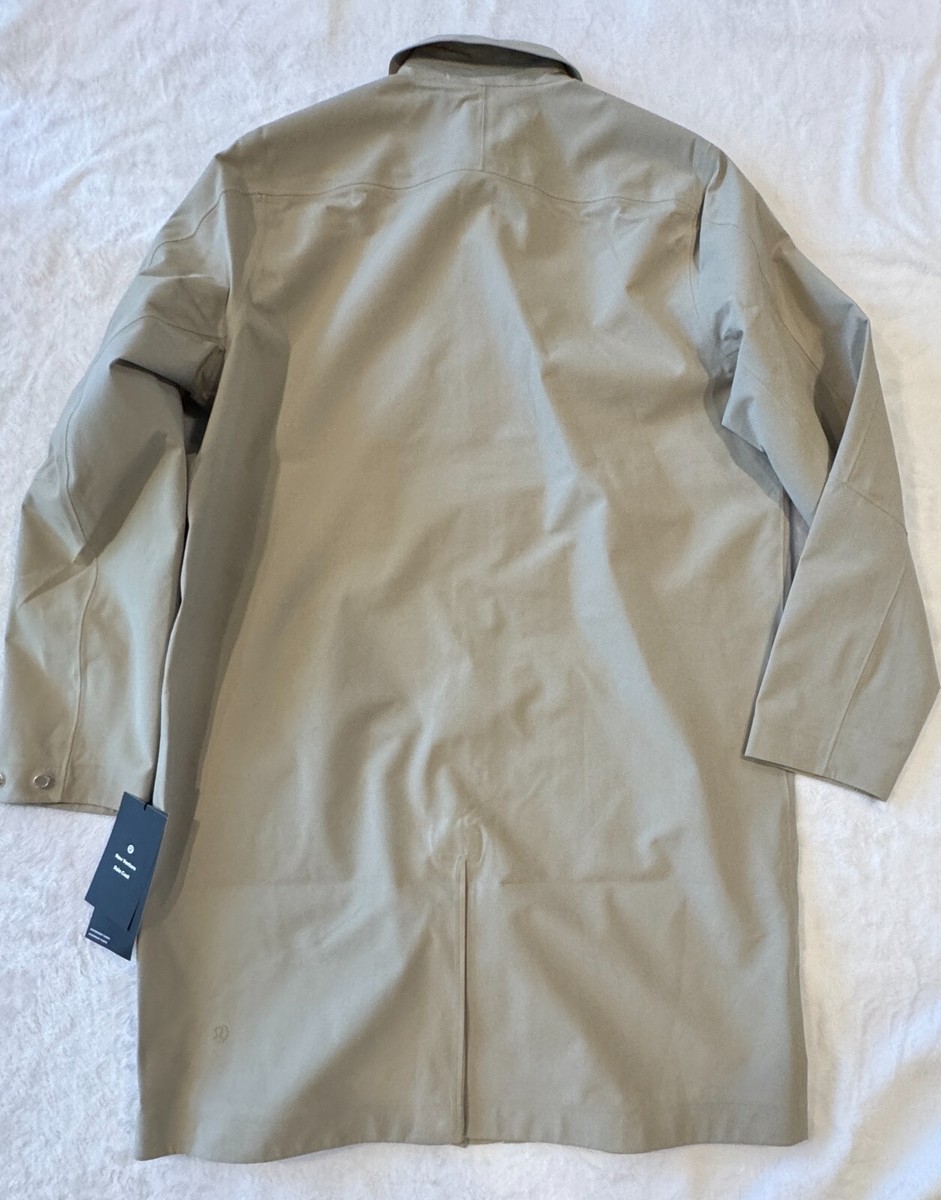 lululemon New Venture Rain Coat Raw Linen Size Large L | eBay