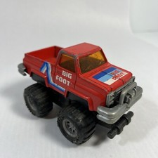 Vintage Arco Big Foot Monster Truck 4x4 Off Road Red Hong Kong Die Cast