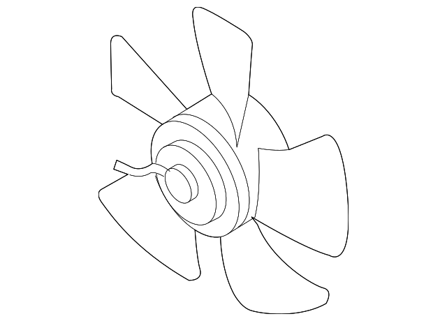 Genuine GM Fan & Motor 93740673