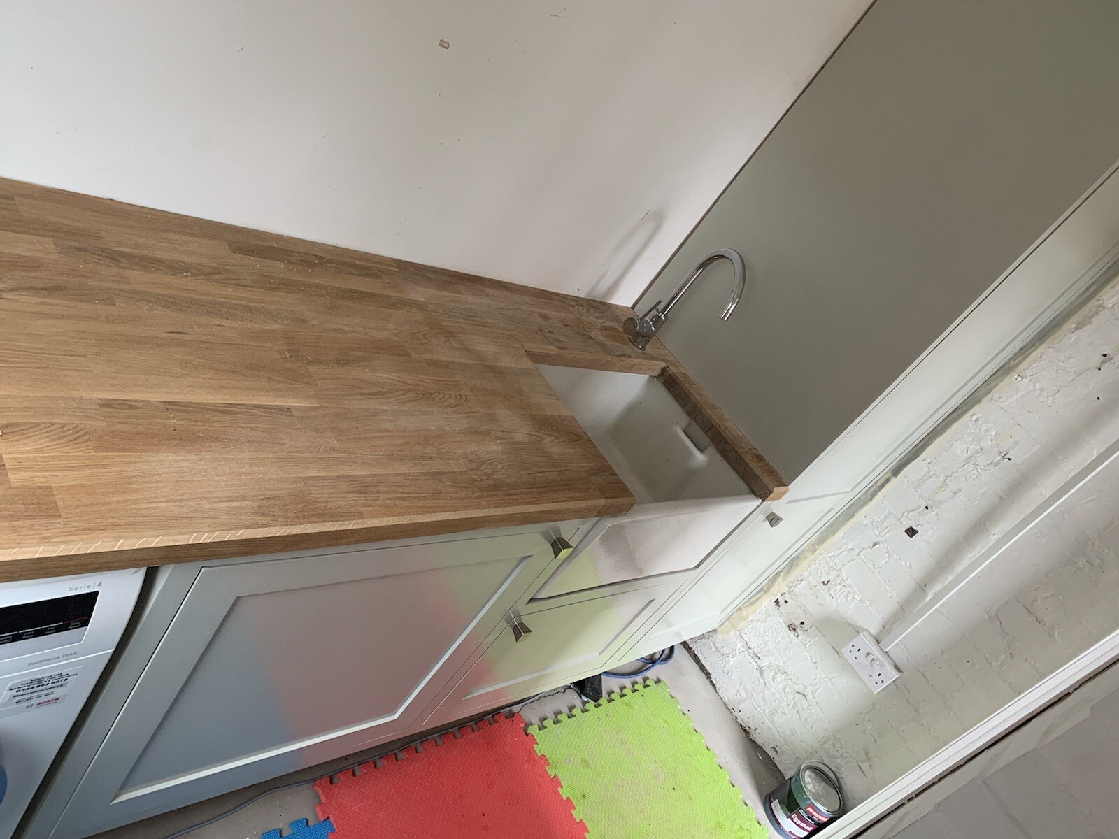 Hand Made / Hand Painted Solid Wood Kitchen eBay