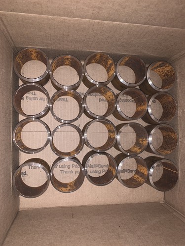 Weld COUPONSs, samples Pipe Beveled coupons5 2" x 2" +/-1/8" x 1/4" 8 PAIRS - Picture 6 of 12